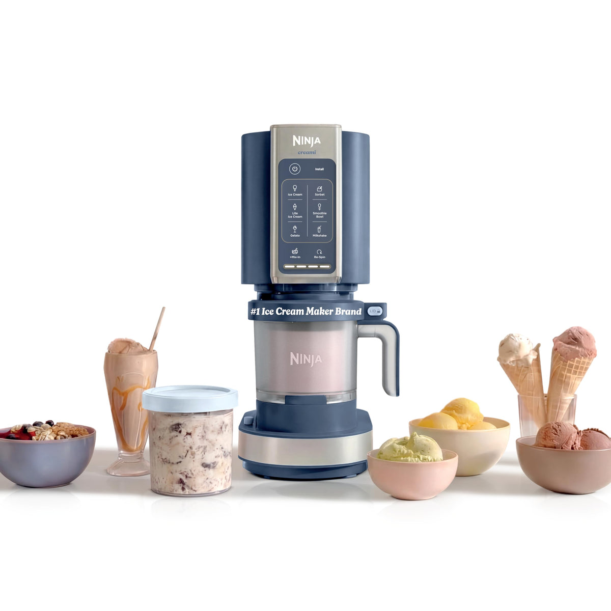 Ninja® CREAMi® 7-in-1 Ice Cream Maker, Ice Cream, Gelato & more, NC299AMZ