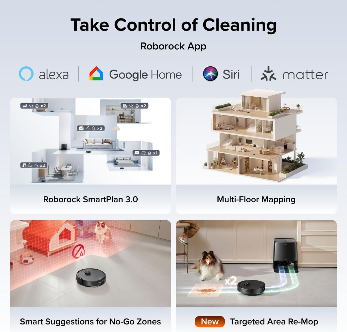 roborock 2026 New Qrevo 2 Pro Robot Vacuum and Mop, 20,000Pa Suction