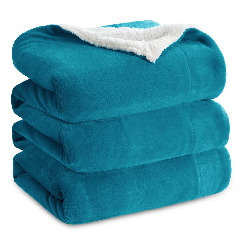 Bedsure GentleSoft Sherpa Fleece Twin Size Blanket for Couch, Non-Heated, Thick and Warm Throw for Women and Men, Soft Fuzzy Plush Twin Blanket for Winter, Charcoal, 60x80 Inches
