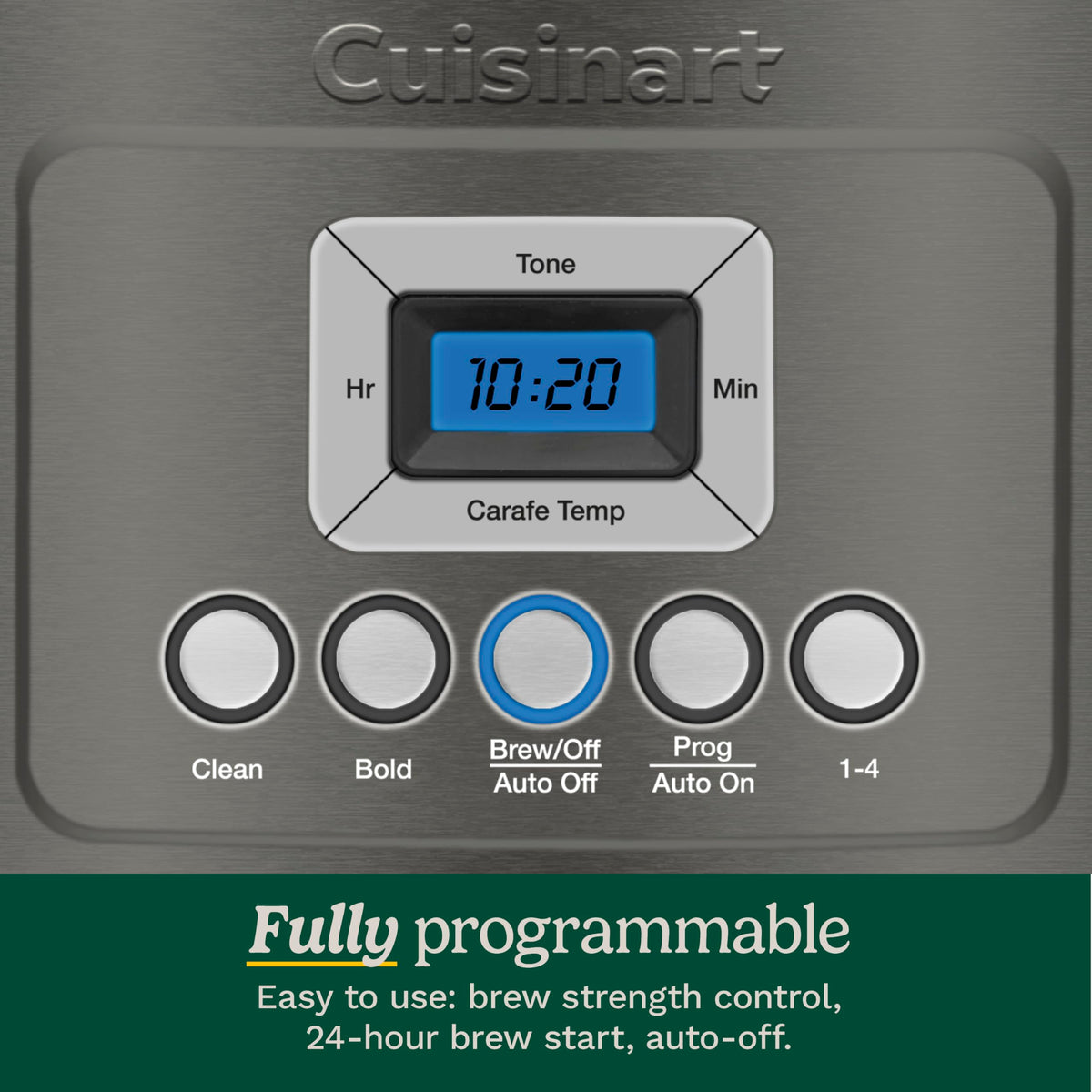 Cuisinart Coffee Maker, Programmable, 14-Cup Glass Carafe, DCC-3200