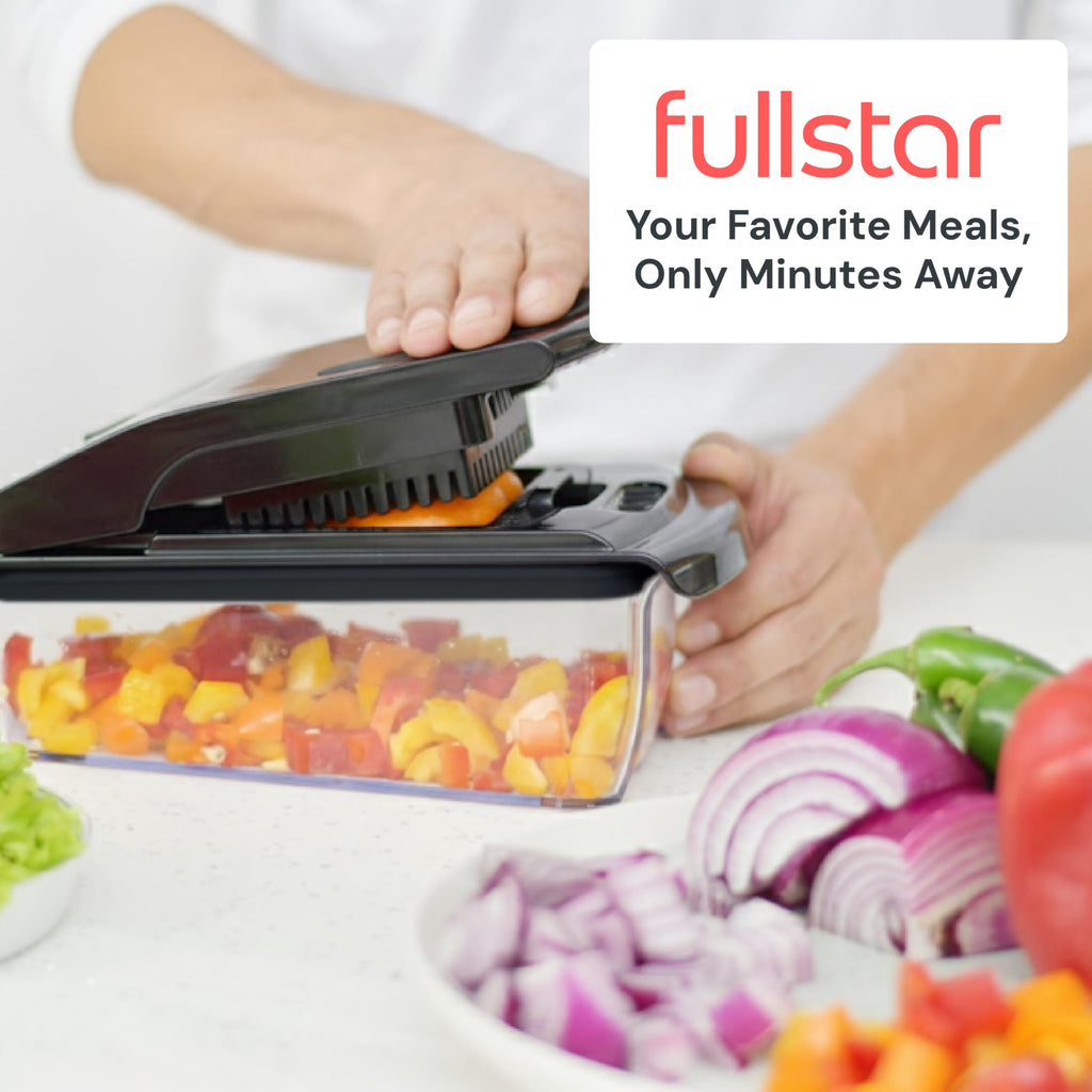 Fullstar Pro Original Vegetable Chopper & Spiralizer, All-in-1 Kitchen Tool