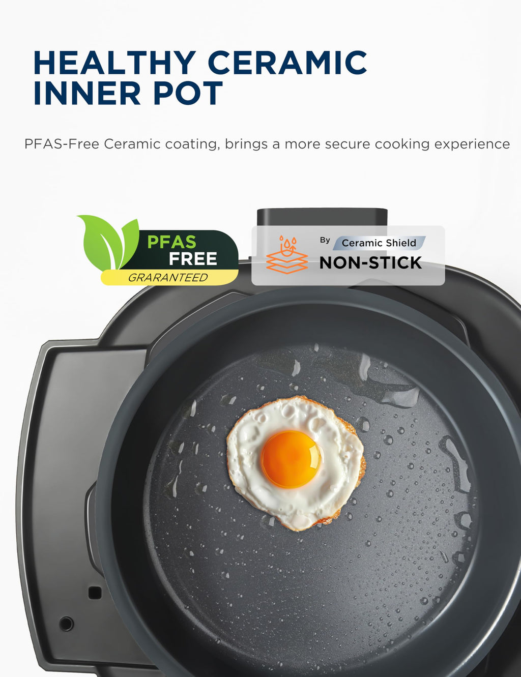 Midea 12-in-1 Electric Pressure Cooker, 6 Quarts, 12 Presets, Multi-Functional Programmable Slow Cooker, Rice Cooker, Steamer, Sauté Pan, Yogurt Maker, and More, Stainless Steel
