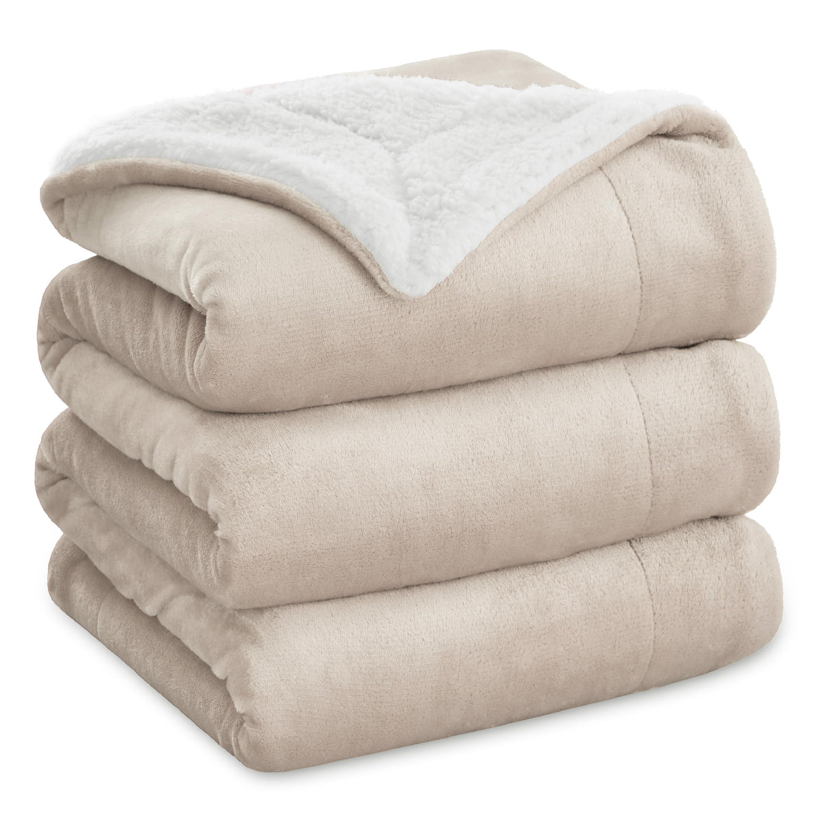 Bedsure GentleSoft Sherpa Fleece Twin Size Blanket for Couch, Non-Heated, Thick and Warm Throw for Women and Men, Soft Fuzzy Plush Twin Blanket for Winter, Charcoal, 60x80 Inches