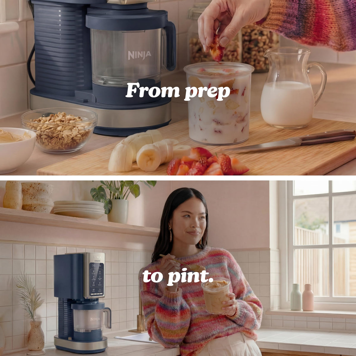 Ninja® CREAMi® 7-in-1 Ice Cream Maker, Ice Cream, Gelato & more, NC299AMZ