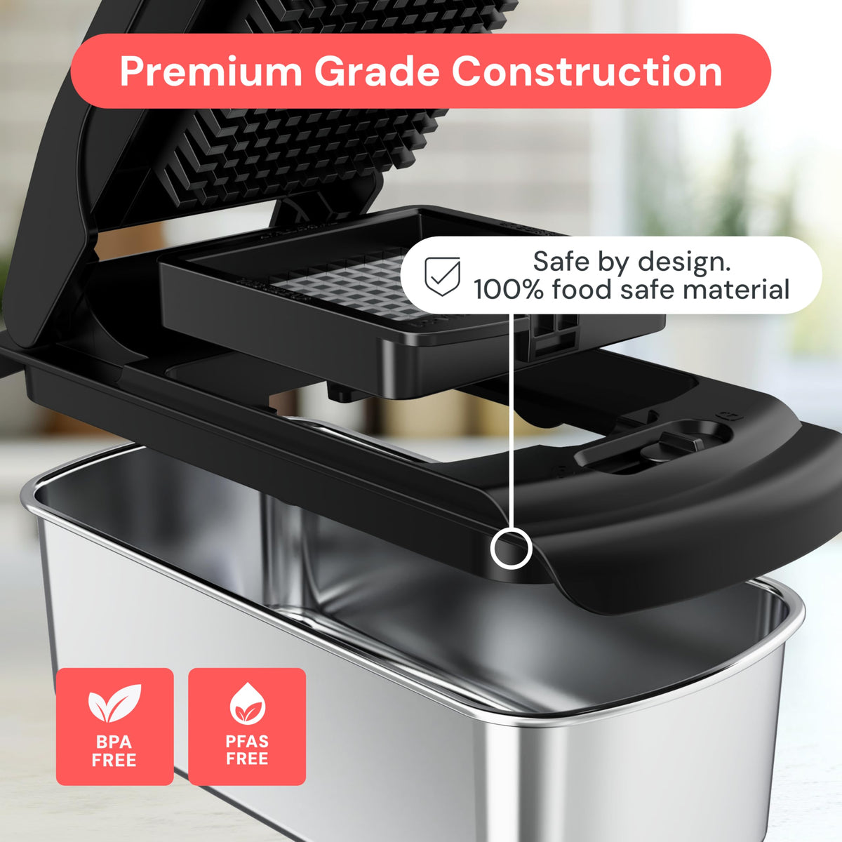 Fullstar Pro Original Vegetable Chopper & Spiralizer, All-in-1 Kitchen Tool