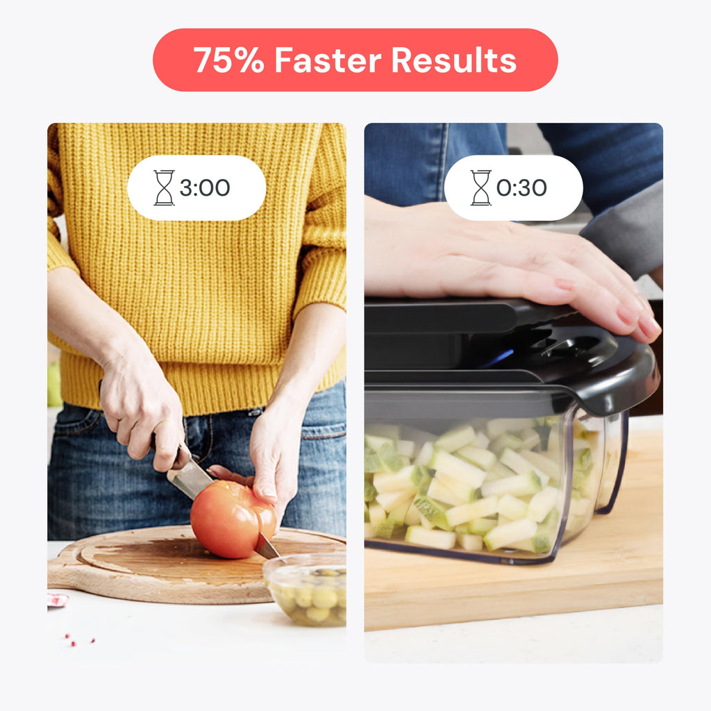 Fullstar Pro Original Vegetable Chopper & Spiralizer, All-in-1 Kitchen Tool