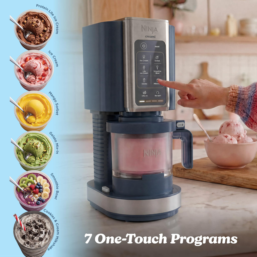 Ninja® CREAMi® 7-in-1 Ice Cream Maker, Ice Cream, Gelato & more, NC299AMZ