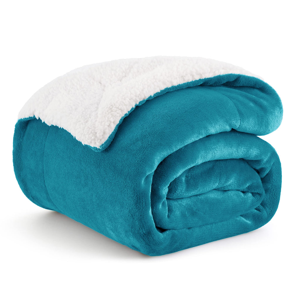 Bedsure GentleSoft Sherpa Fleece Twin Size Blanket for Couch, Non-Heated, Thick and Warm Throw for Women and Men, Soft Fuzzy Plush Twin Blanket for Winter, Charcoal, 60x80 Inches