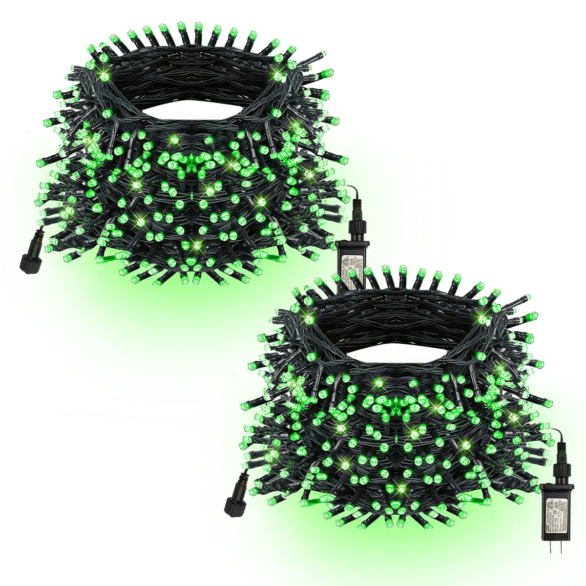 TW SHINE Halloween Lights, 400 LED 132FT Outdoor Halloween Lights Plug in with 8 Modes, Waterproof Christmas Light Outdoor, Indoor Decorations for Party Yard Haunted House Decor, Purple