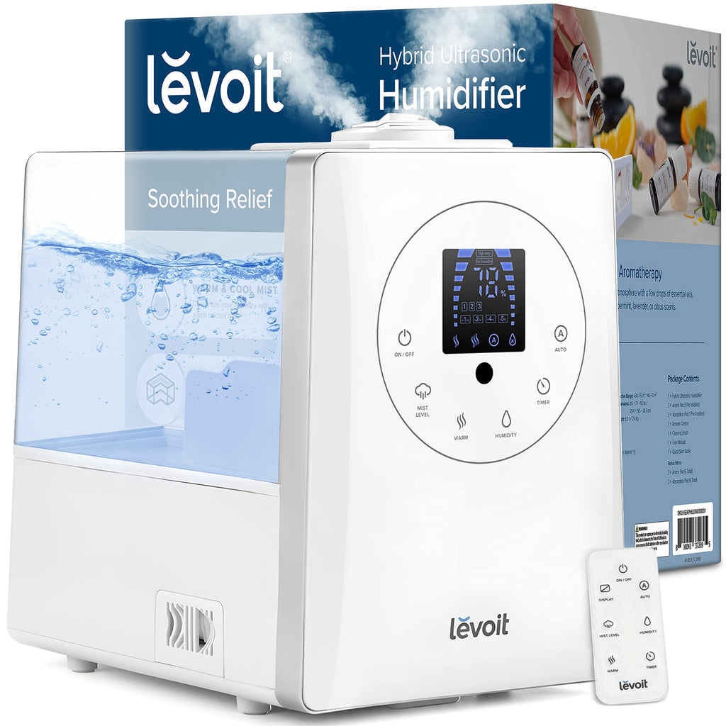 Levoit OasisMist 1000S (10L) Smart Humidifier for Home Large Room Bedroom