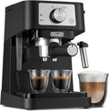 De'Longhi Stilosa Compact Manual Espresso Machine, Manual Milk Frother