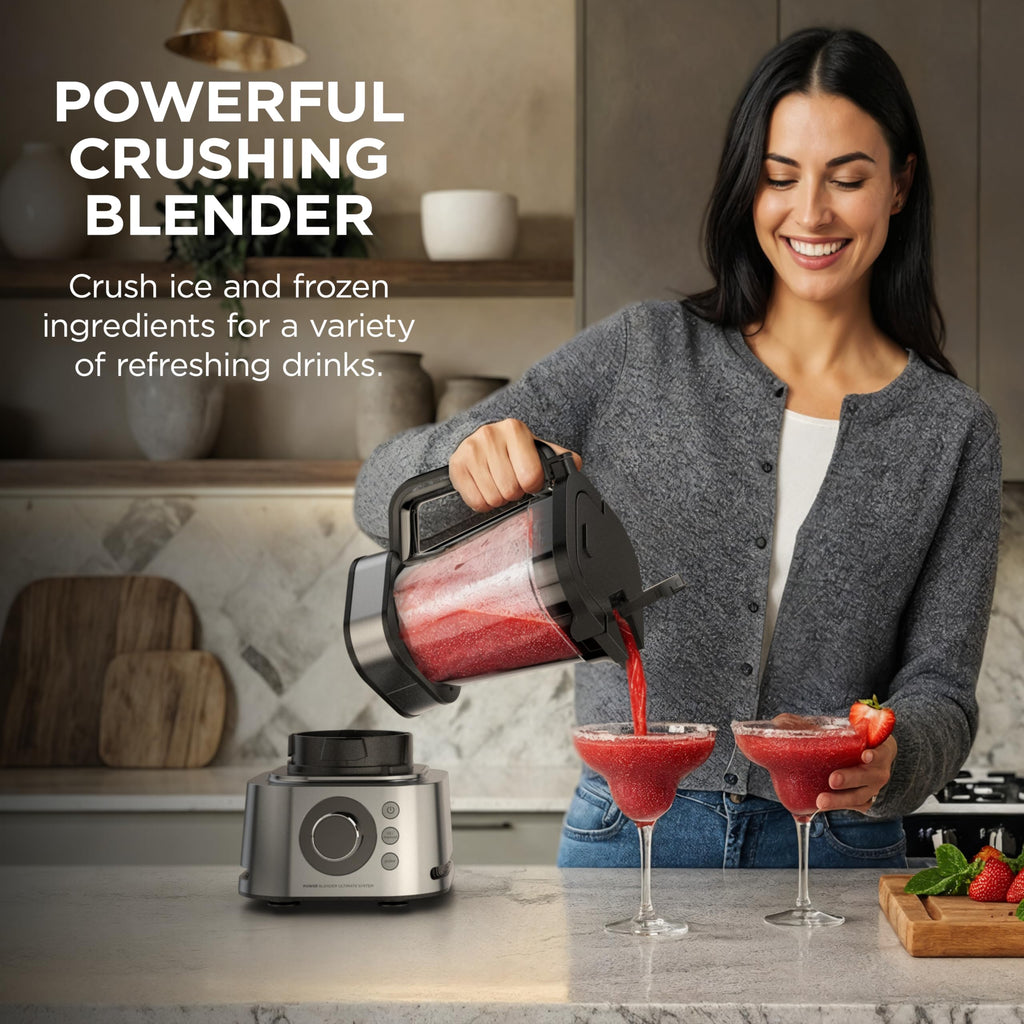 Ninja Kitchen System Pro, 1500W, 72oz Pitcher, 8-Cup, Black, BL770