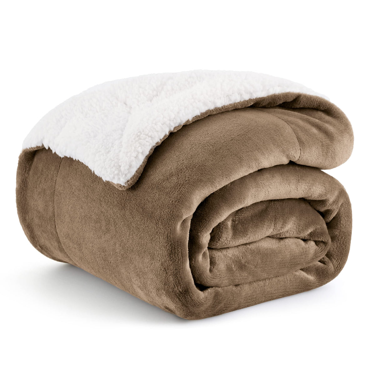 Bedsure GentleSoft Sherpa Fleece Twin Size Blanket for Couch, Non-Heated, Thick and Warm Throw for Women and Men, Soft Fuzzy Plush Twin Blanket for Winter, Charcoal, 60x80 Inches