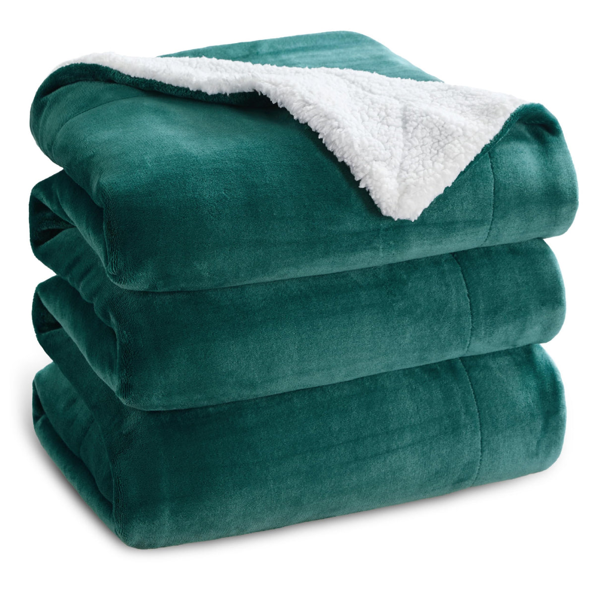 Bedsure GentleSoft Sherpa Fleece Twin Size Blanket for Couch, Non-Heated, Thick and Warm Throw for Women and Men, Soft Fuzzy Plush Twin Blanket for Winter, Charcoal, 60x80 Inches