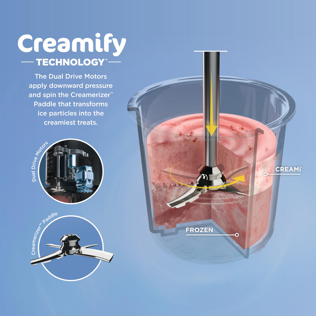 Ninja® CREAMi® 7-in-1 Ice Cream Maker, Ice Cream, Gelato & more, NC299AMZ