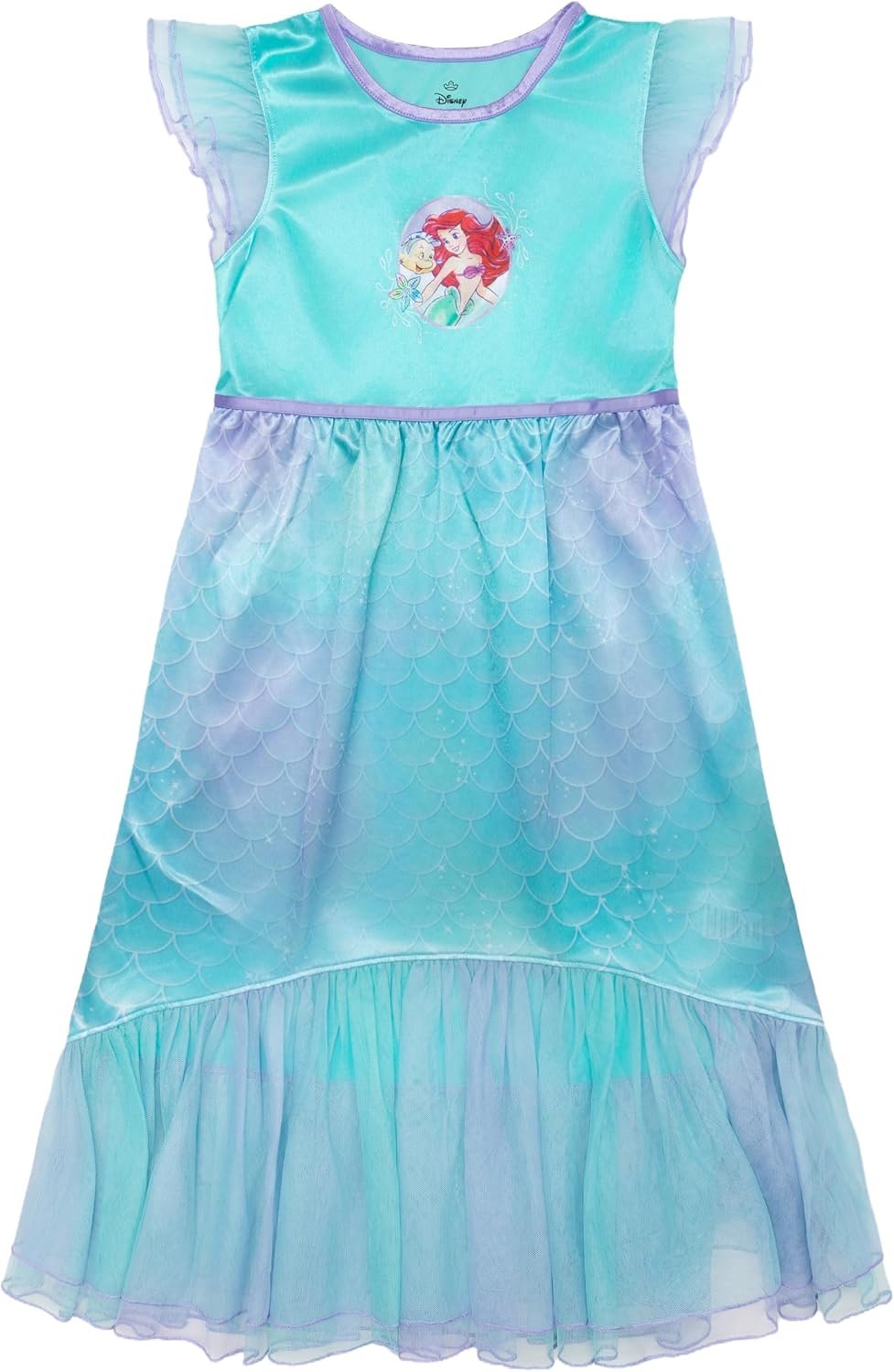 Disney Toddler/Little/Big Girls' Princess Fantasy Gown Nightgown