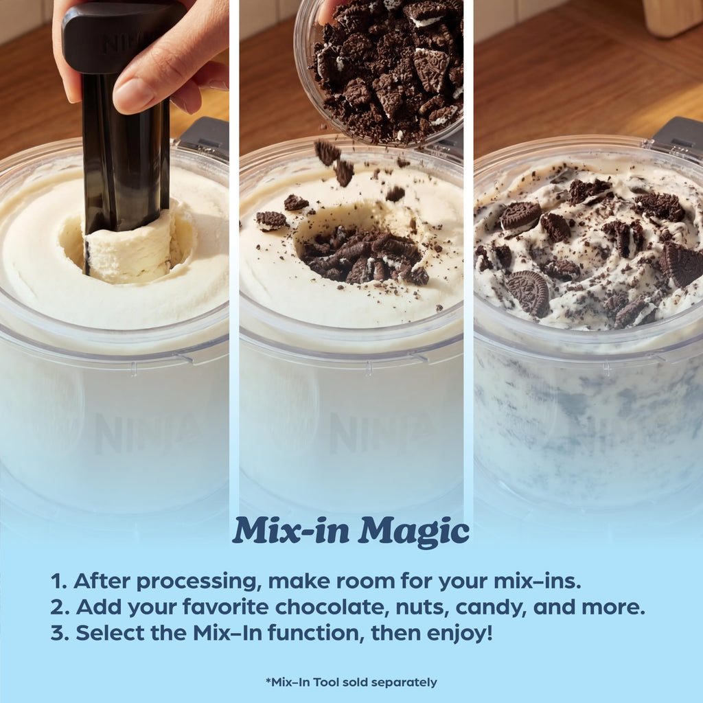Ninja® CREAMi® 7-in-1 Ice Cream Maker, Ice Cream, Gelato & more, NC299AMZ
