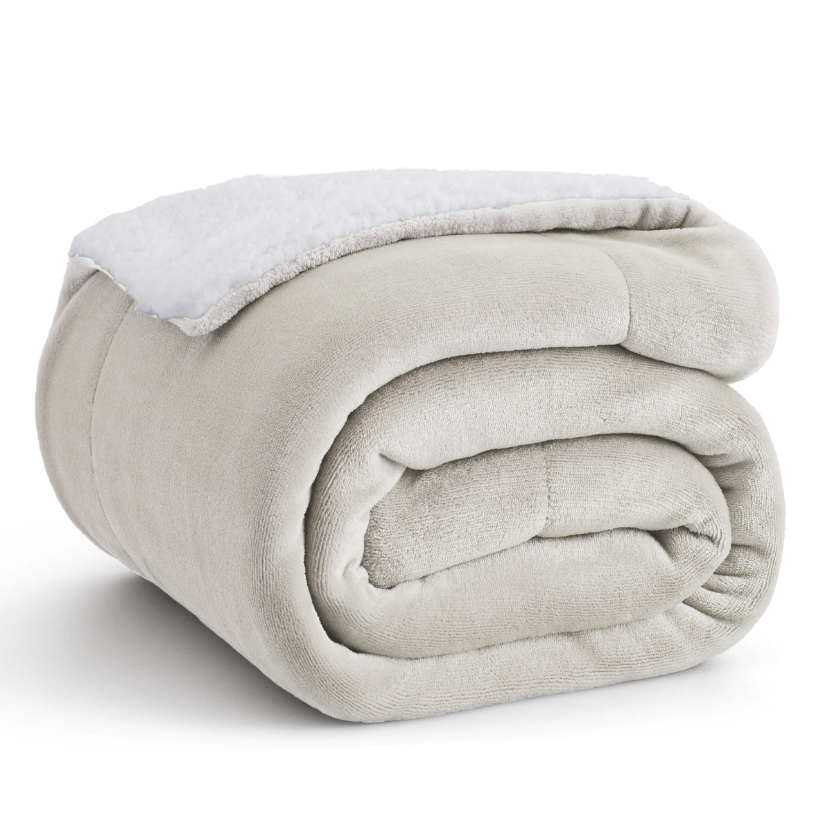 Bedsure GentleSoft Sherpa Fleece Twin Size Blanket for Couch, Non-Heated, Thick and Warm Throw for Women and Men, Soft Fuzzy Plush Twin Blanket for Winter, Charcoal, 60x80 Inches