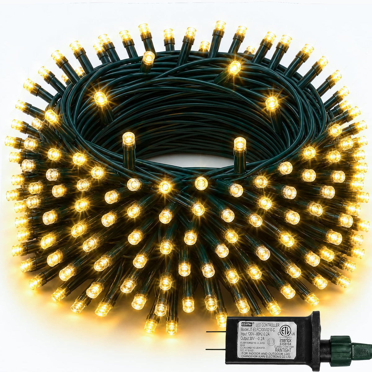 TW SHINE Halloween Lights, 400 LED 132FT Outdoor Halloween Lights Plug in with 8 Modes, Waterproof Christmas Light Outdoor, Indoor Decorations for Party Yard Haunted House Decor, Purple