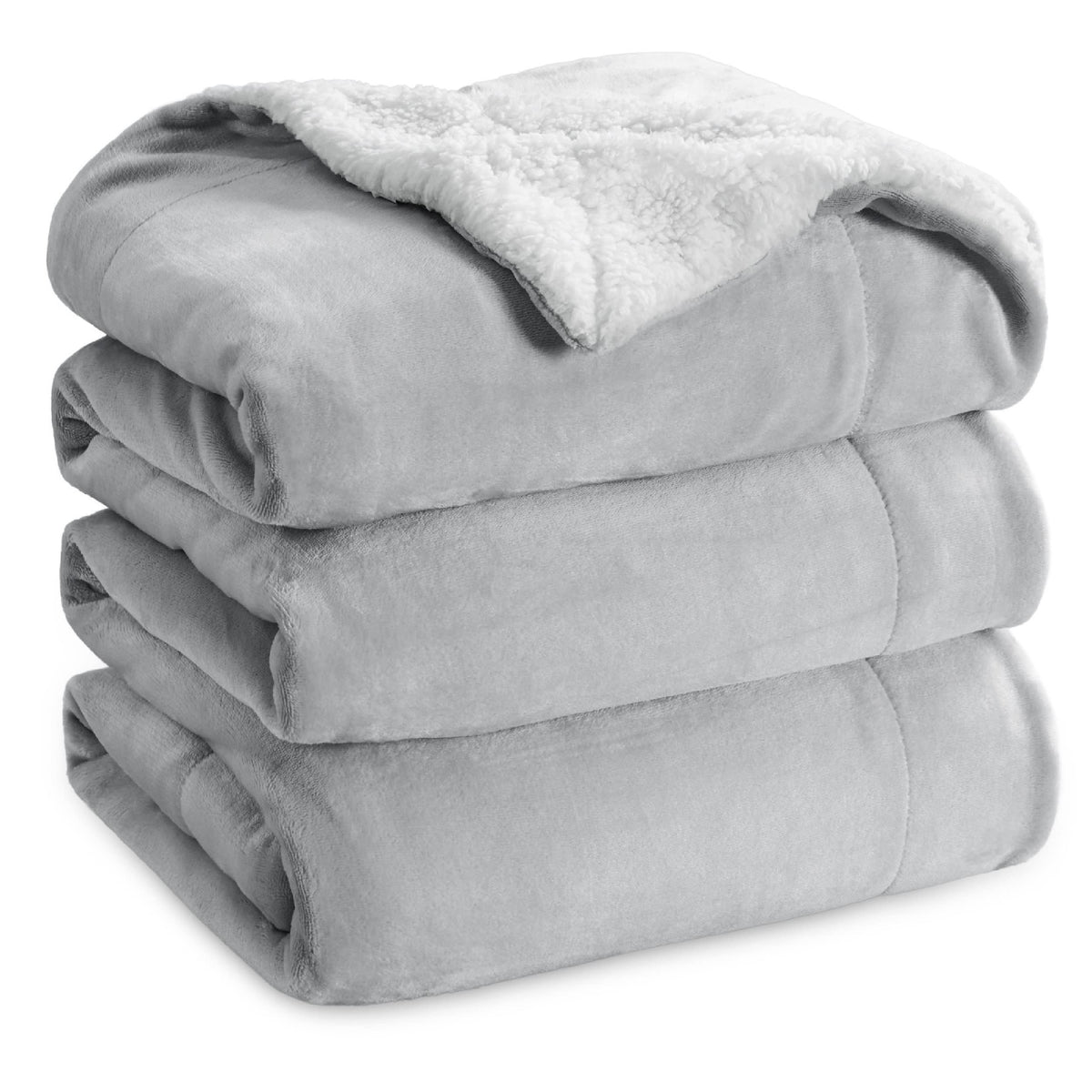 Bedsure GentleSoft Sherpa Fleece Twin Size Blanket for Couch, Non-Heated, Thick and Warm Throw for Women and Men, Soft Fuzzy Plush Twin Blanket for Winter, Charcoal, 60x80 Inches