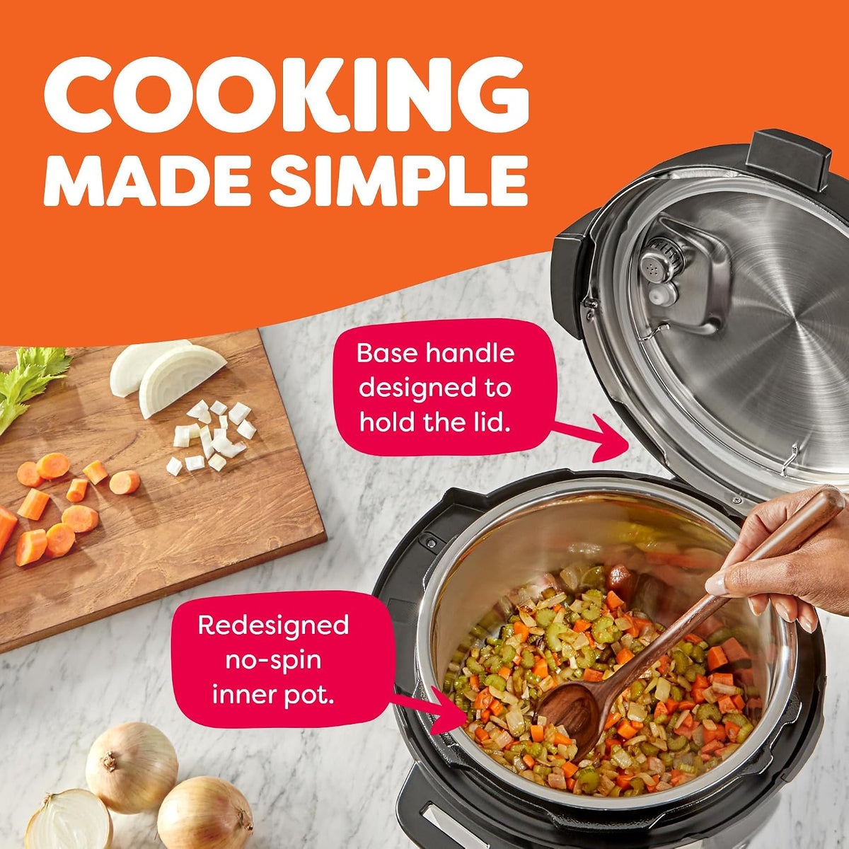 Instant Pot Duo Plus 6 Qt 9-in-1 Electric Pressure Cooker, Stainless Steel