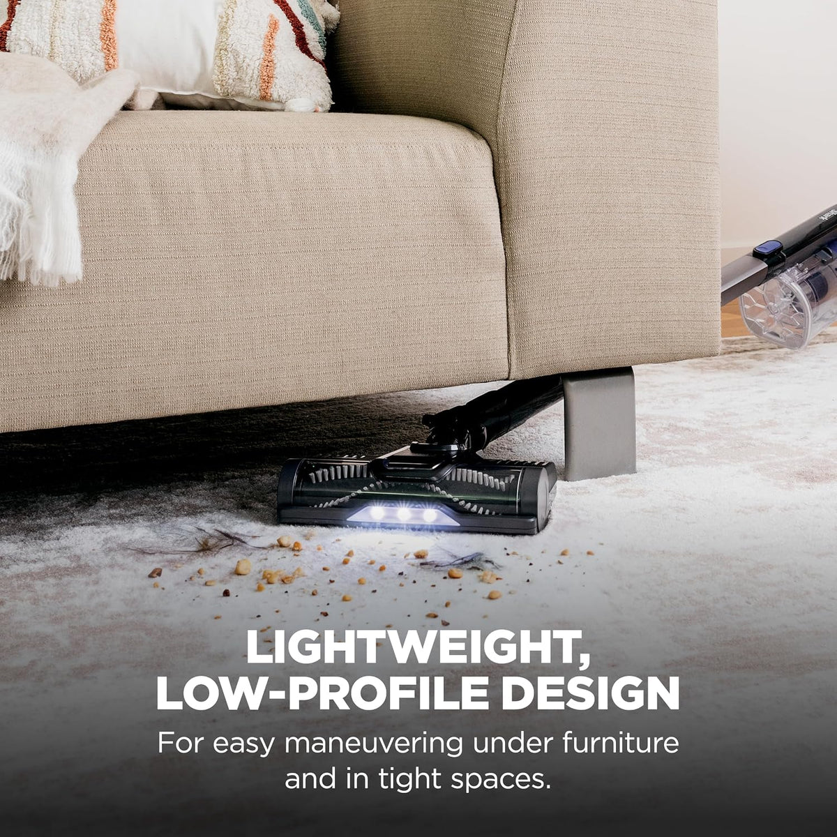 Shark Pet Cordless Stick Vacuum, 40-Min Runtime, Lightweight, Grey, IX141