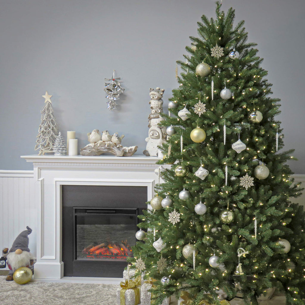 National Tree Company 12ft Pre-Lit Dunhill Fir Artificial Christmas Tree