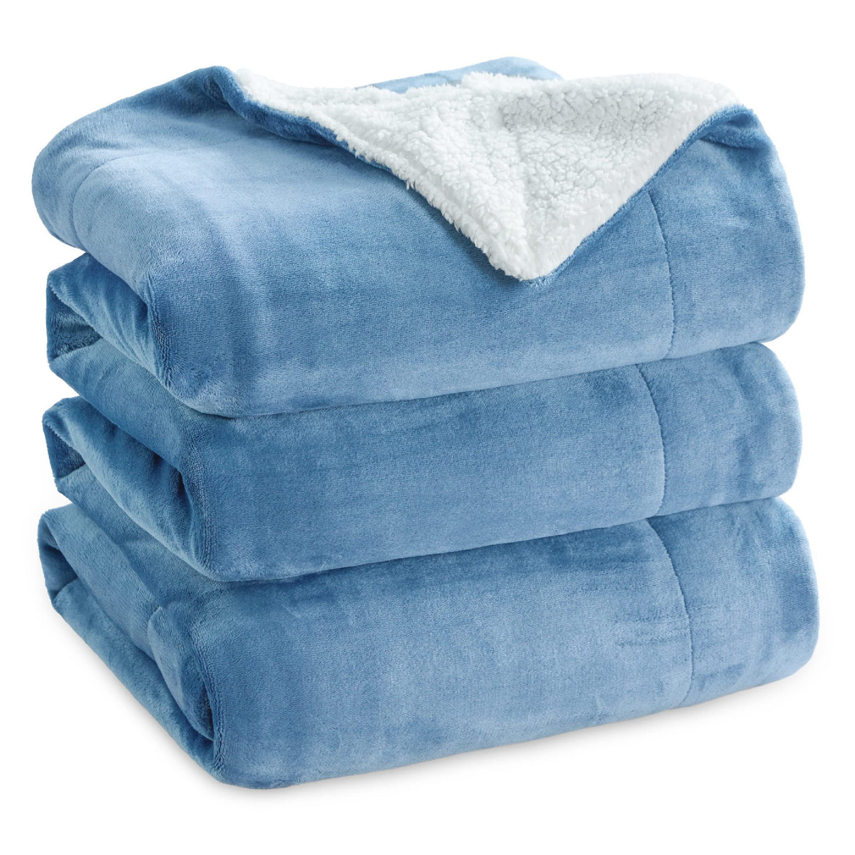 Bedsure GentleSoft Sherpa Fleece Twin Size Blanket for Couch, Non-Heated, Thick and Warm Throw for Women and Men, Soft Fuzzy Plush Twin Blanket for Winter, Charcoal, 60x80 Inches