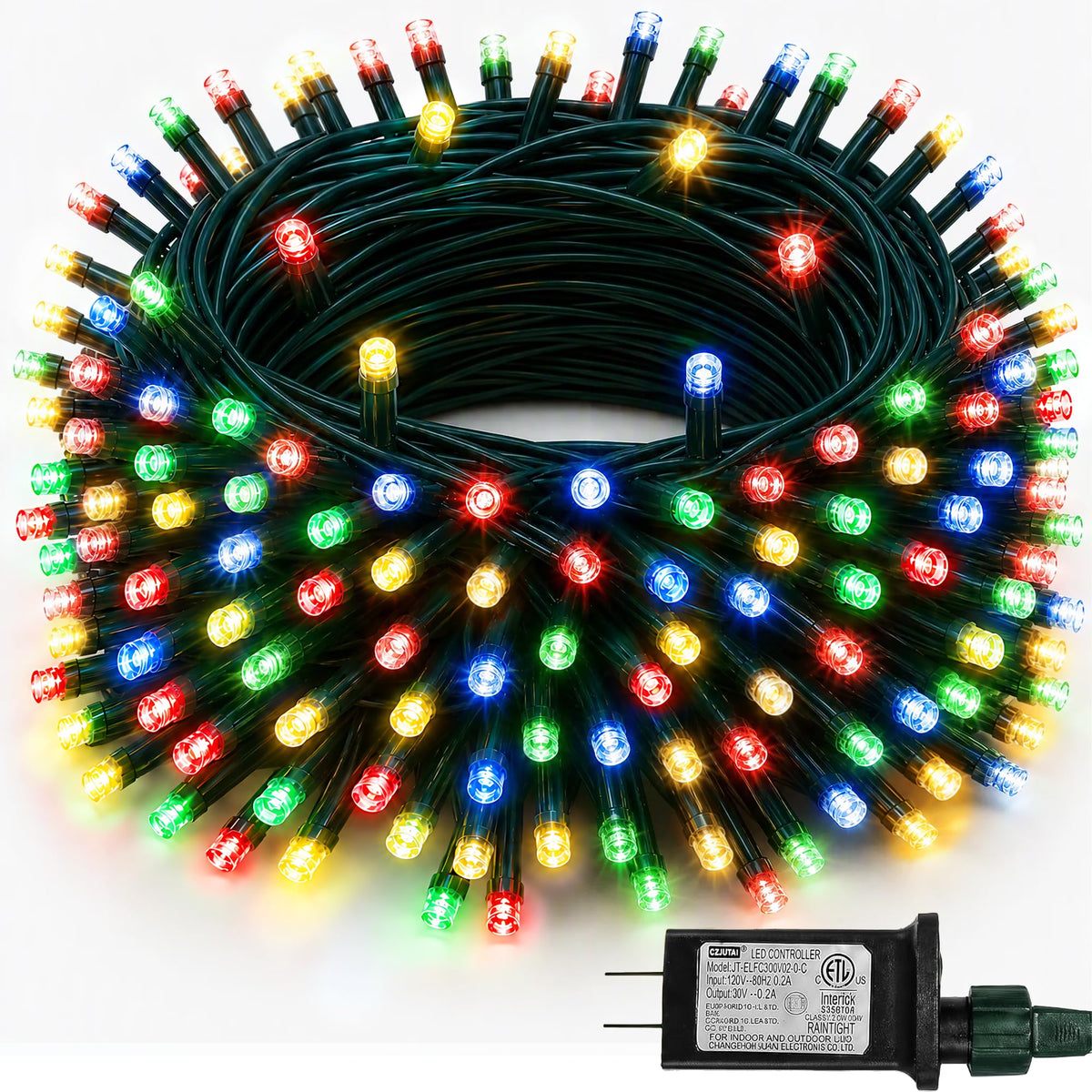 TW SHINE Halloween Lights, 400 LED 132FT Outdoor Halloween Lights Plug in with 8 Modes, Waterproof Christmas Light Outdoor, Indoor Decorations for Party Yard Haunted House Decor, Purple