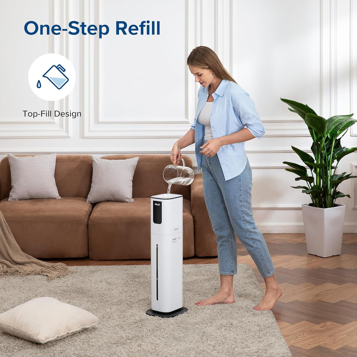 Levoit OasisMist 1000S (10L) Smart Humidifier for Home Large Room Bedroom