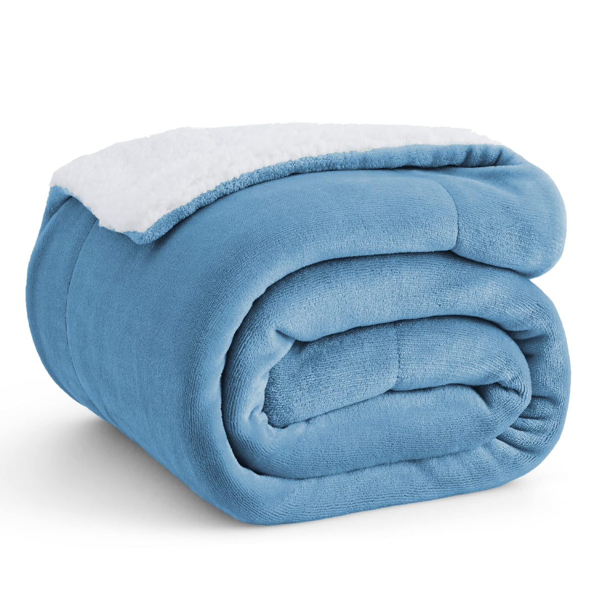 Bedsure GentleSoft Sherpa Fleece Twin Size Blanket for Couch, Non-Heated, Thick and Warm Throw for Women and Men, Soft Fuzzy Plush Twin Blanket for Winter, Charcoal, 60x80 Inches