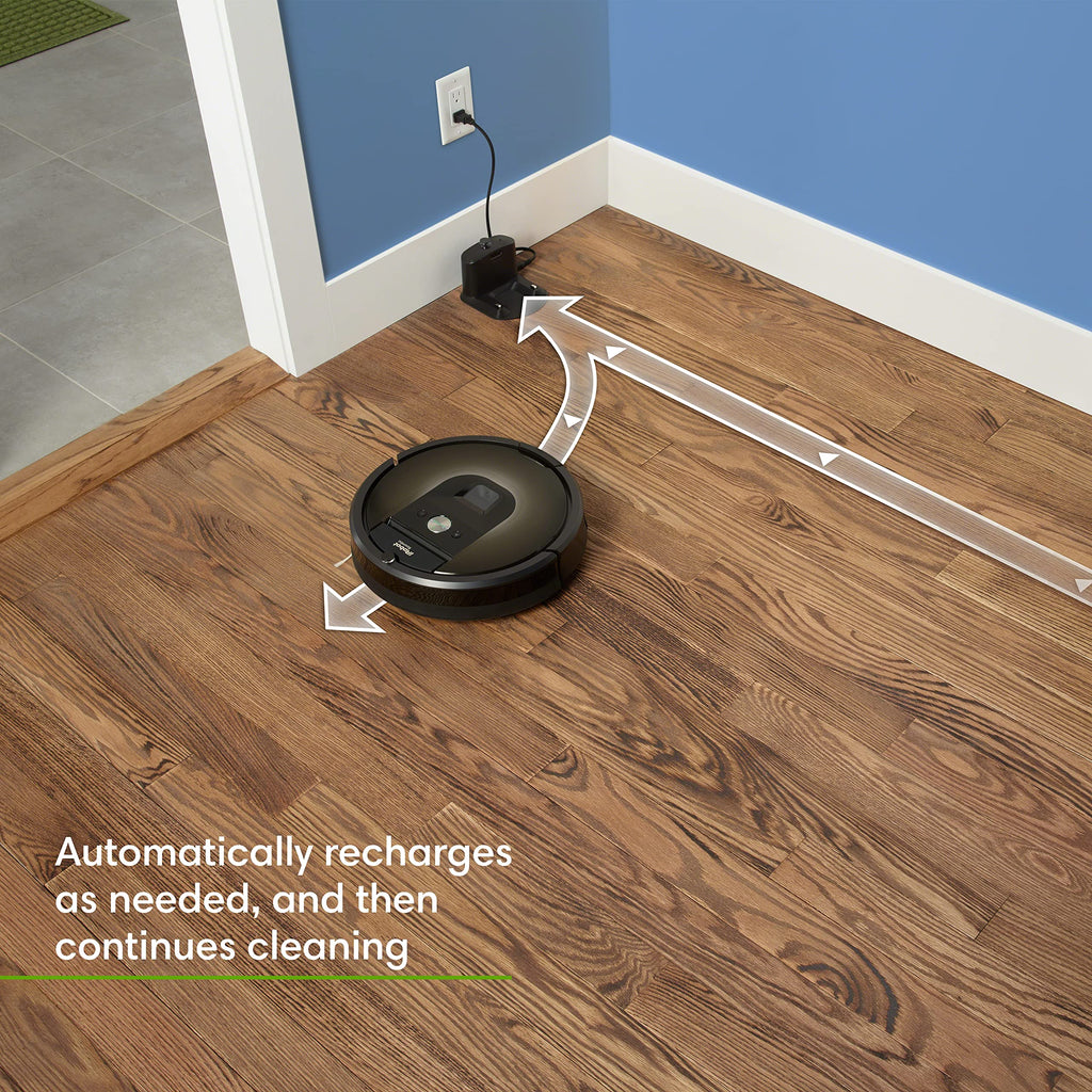 iRobot Roomba 115X Combo Robot Vacuum & Mop with AutoEmpty Dock, 15,000Pa, Self-Empties for 90 Days, Intense Power-Lifting Suction, LiDAR Navigation, Multiple Cleaning Modes, Avoids Mopping Carpet